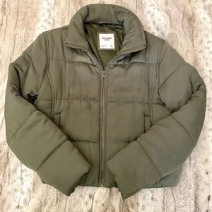 Abercrombie and Fitch mini puffer